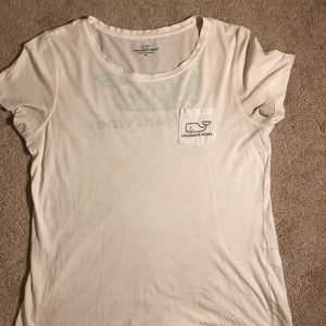 White Vineyard Vines shirt
